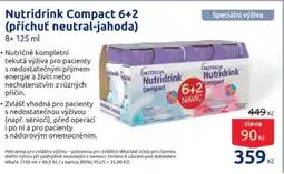 Benu Nutridrink Compact 6+2 (příchuť neutral-jahoda) nabídka