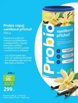 Benu Probio nápoj vanilková příchuť nabídka