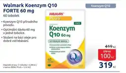 Benu Walmark Koenzym Q10 Forte nabídka