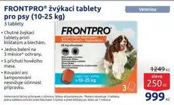 Benu FRONTPRO® žvýkací tablety pro psy nabídka
