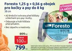Benu Foresto 1,25 g + 0,56 g obojek pro kočky a psy do nabídka