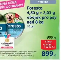 Benu Foresto 4,50 g + 2,03 g obojek pro psy nad nabídka