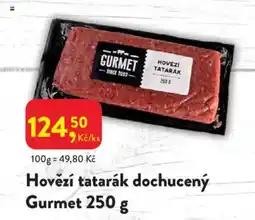 MP Krásno Hovězí tatarák dochucený Gurmet nabídka