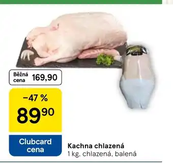 Tesco Kachna chlazená nabídka