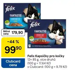 Tesco Felix Kapsičky pro kočky nabídka