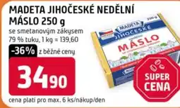 Trefa Madeta jihočeské nedělní máslo nabídka