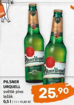Terno PILSNER URQUELL světlé pivo ležák nabídka