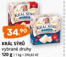 Terno KRÁL SÝRŮ nabídka