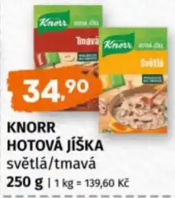 Terno KNORR Hotová jíška světlá/tmavá nabídka