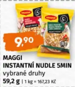 Terno Maggi instantní nudle 5min nabídka