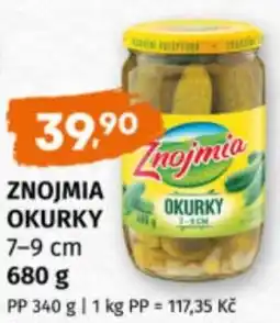 Terno Znojmia okurky nabídka