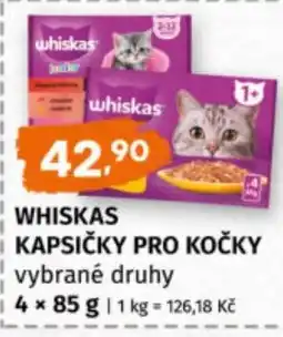Terno Whiskas kapsičky pro kočky nabídka