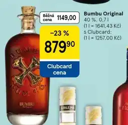 Tesco Bumbu Original nabídka