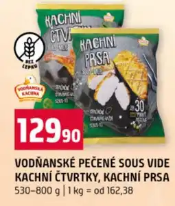 Terno Vodňanské pečené sous vide kachní čtvrtky, kachní prsa nabídka