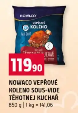 Terno Nowaco vepřové koleno sous-vide těhotnej kuchař nabídka