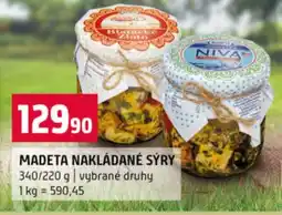 Terno Madeta nakládané sýry nabídka