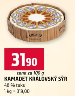 Terno Kamadet královský sýr 48% tuku nabídka