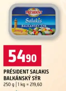 Terno Président salakis balkánský sýr nabídka
