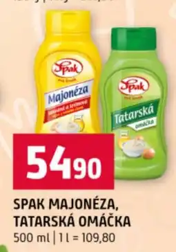Terno Spak majonéza, tatarská omáčka nabídka