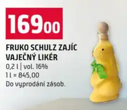 Terno Fruko schulz zajíc vaječný likér nabídka