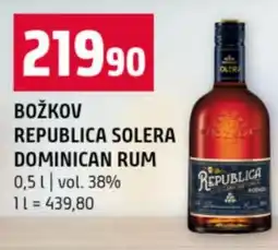Terno Božkov republica solera dominican rum nabídka