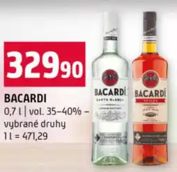 Terno BACARDI nabídka