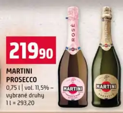 Terno MARTINI PROSECCO nabídka