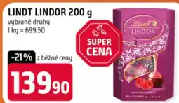Terno Lindt lindor nabídka