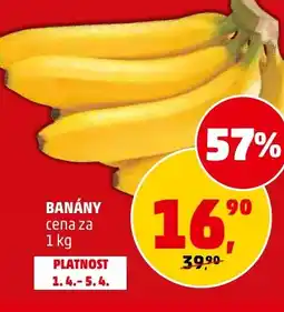 Penny Market Banány nabídka