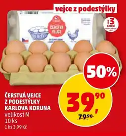 Penny Market Čerstvá vejce z podestýlky karlova koruna nabídka