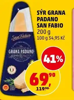Penny Market Sýr grana padano san fabio nabídka