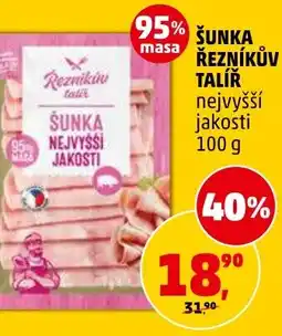 Penny Market Šunka řezníkův talíř nejvyšší jakosti nabídka
