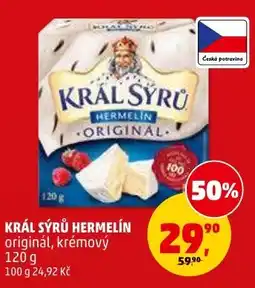 Penny Market Král sýrů hermelín nabídka
