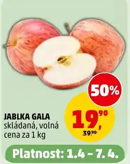 Penny Market Jablka gala nabídka