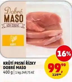 Penny Market Krůtí prsní řízky dobré maso nabídka