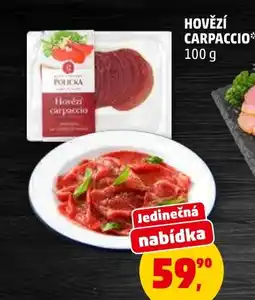 Penny Market Hovězí carpaccio nabídka