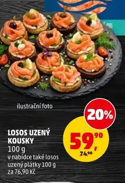 Penny Market Losos uzený kousky nabídka