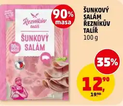 Penny Market Šunkový salam rezníkův talíř nabídka