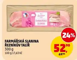 Penny Market Farmářská slanina řezníkův talíř nabídka