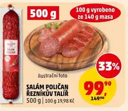 Penny Market Salám poličan řezníkův talíř nabídka
