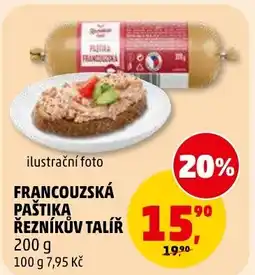 Penny Market Francouzská paštika řezníkův talíř nabídka