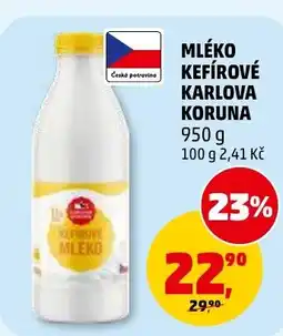Penny Market Mléko kefírové karlova koruna nabídka