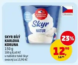 Penny Market Skyr bílý karlova koruna nabídka