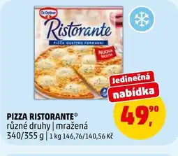 Penny Market Dr.Oetker Pizza ristorante nabídka