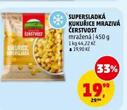 Penny Market Supersladká kukuřice mrazivá čerstvost nabídka