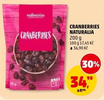 Penny Market Cranberries naturalia nabídka