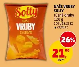 Penny Market Naše vruby solty nabídka