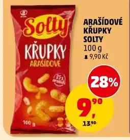 Penny Market Arašídové křupky solty nabídka
