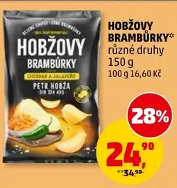 Penny Market Hobžovy brambůrky nabídka