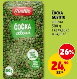 Penny Market Čočka gustito zelená nabídka